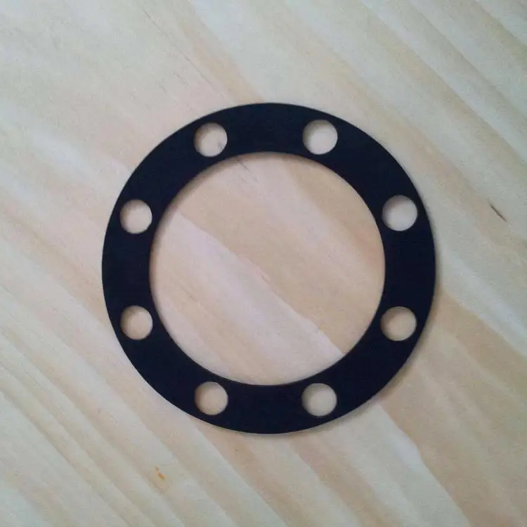 Custom Epdm/nbr/silicone Material Heat Resistance Black Rubber Square Gasket