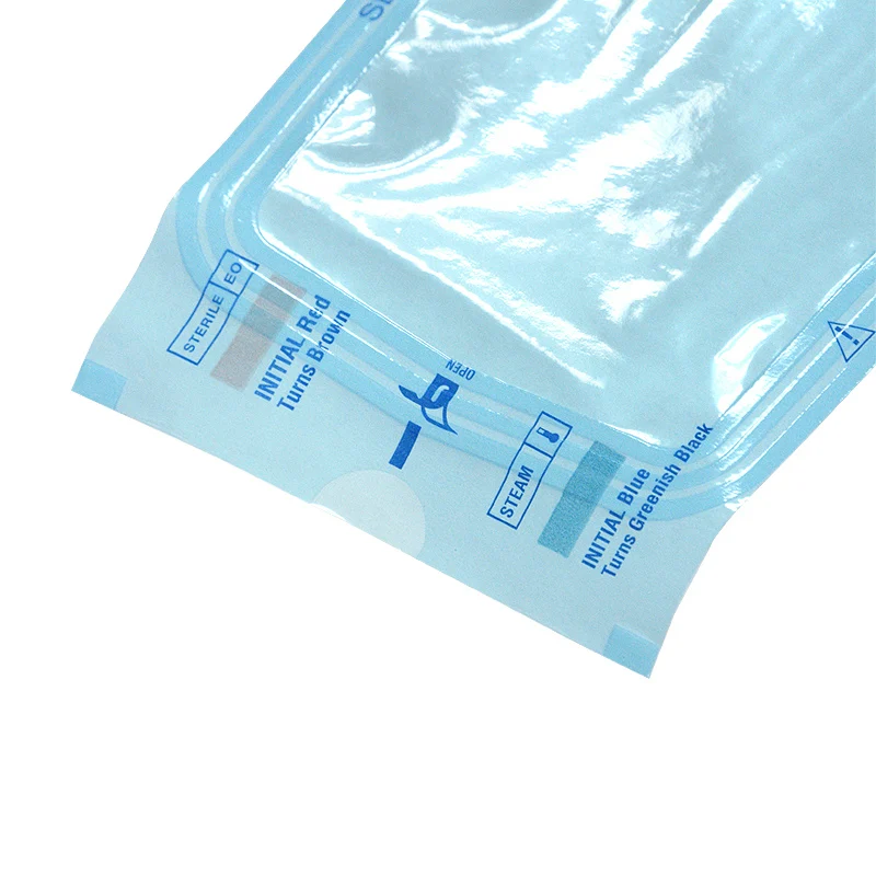 Disposable Self sealing sterilization pouch with ISO13485 standard for Medical ETO & STEAM