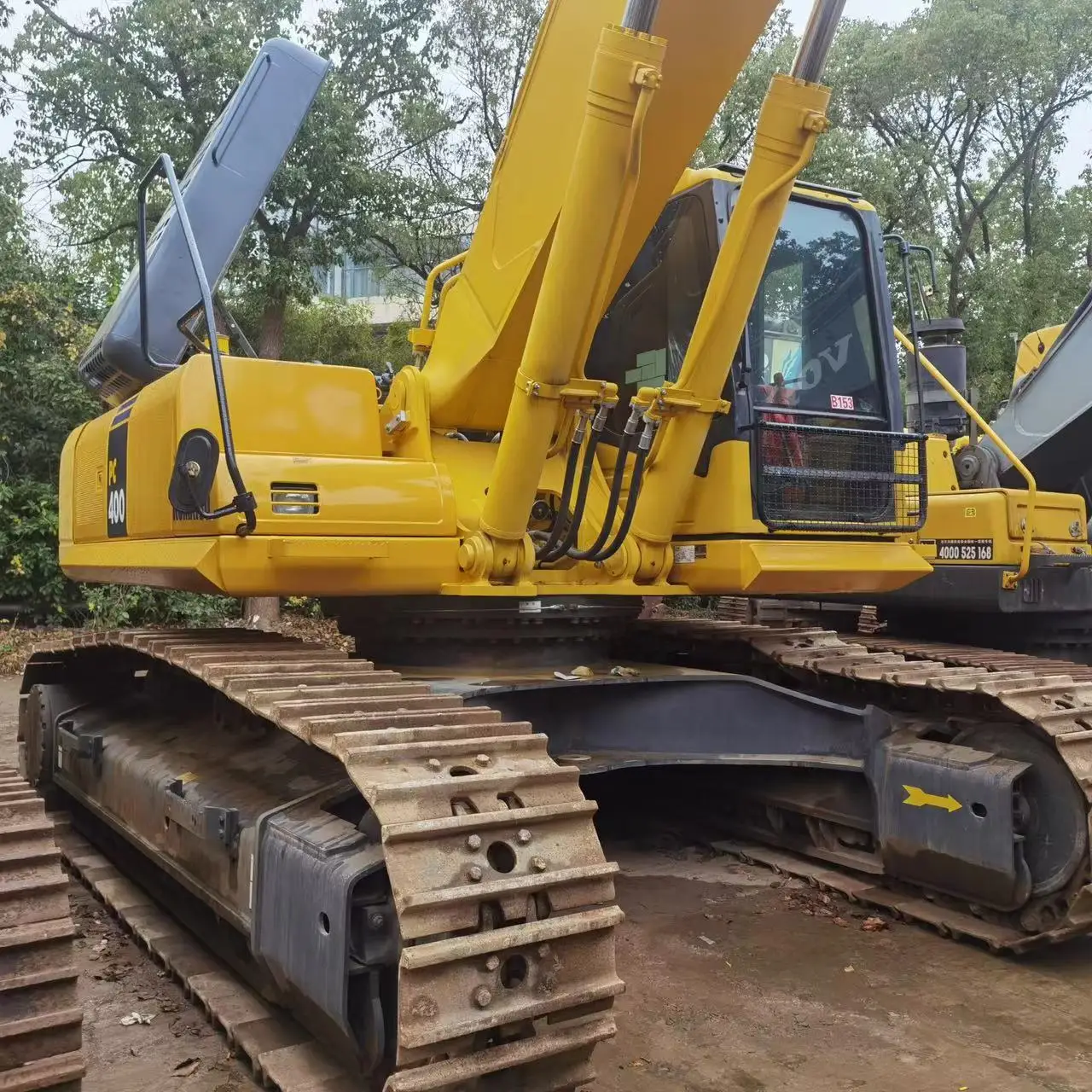 Используемый низкочасовой гидравлический гусеничный экскаватор Komatsu Pc400 40 тонн по низкой цене pc200 pc220 pc300 высокого качества