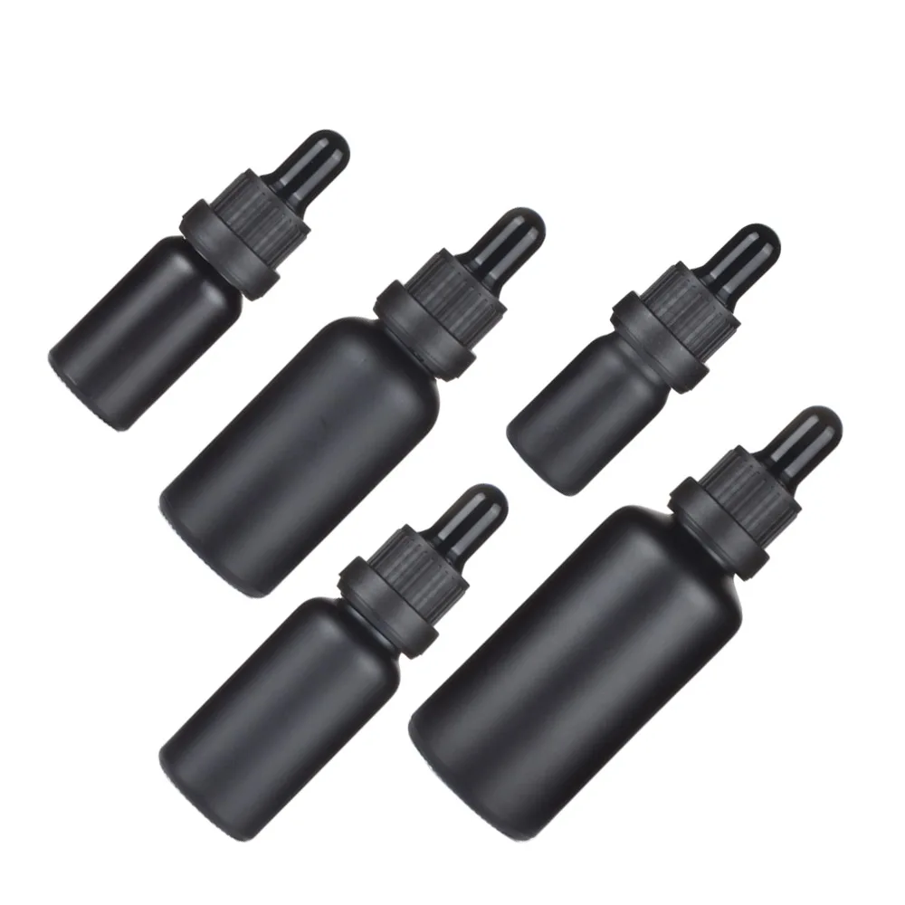 Hot Sale 30ml Unique Empty Dark UV Violet Glass Essential Oil bottle