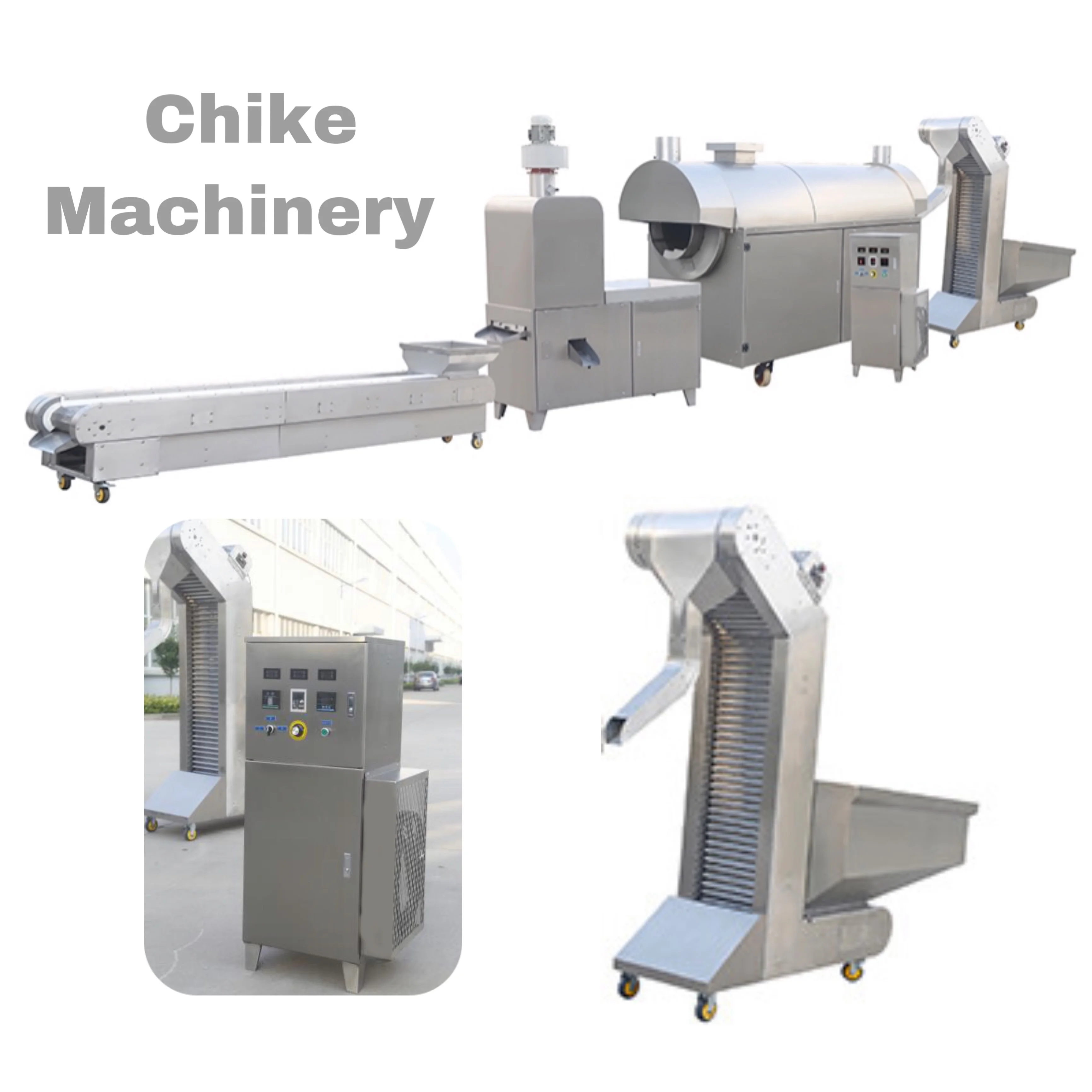 Rice roaster shrimp chips rice cake slice popcorn Mini sunflower seeds fryer dryer roaster roasting machine