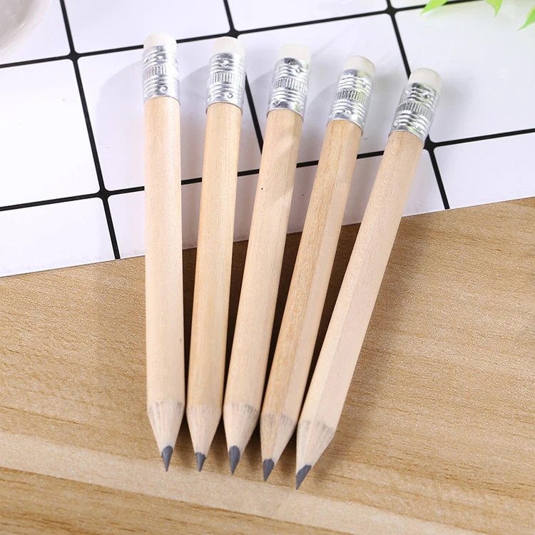 customized 88 mm  wood golf pencil with one color printing