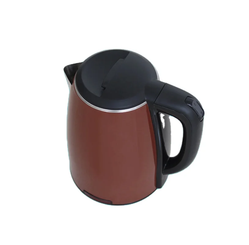 
Color changing printed stainless steel electric kettle with double controller 