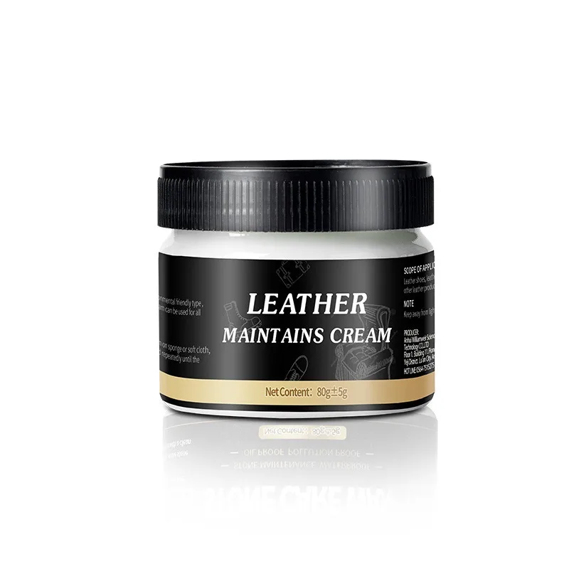 High quality 100g black colorless maintenance cream Shoe oil repair light household leather goods care cream