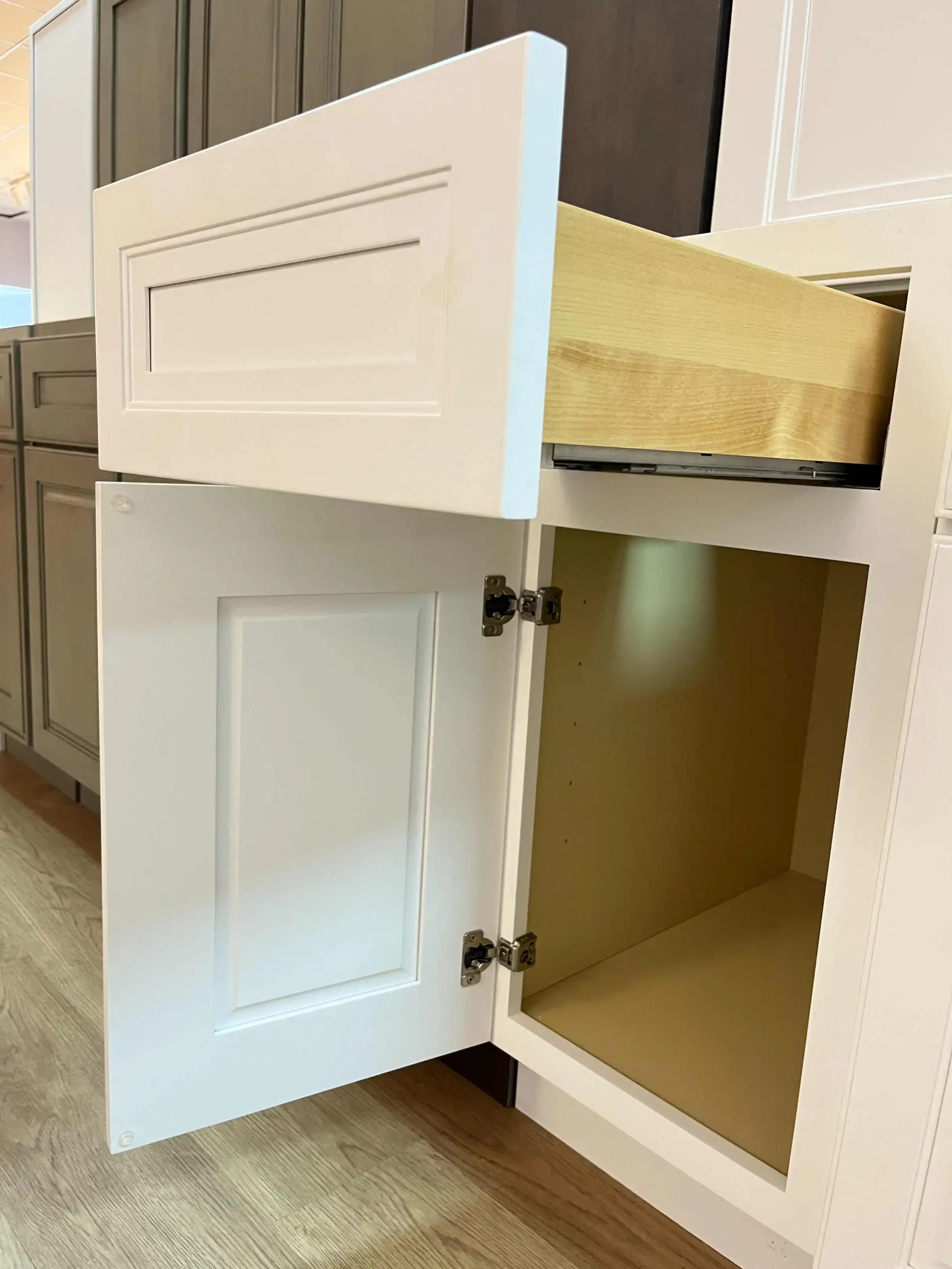 Vietnam Factory Direct High Quality Modern Design Wooden MDF RTA Modular Kitchen Cabinets Complete Sets