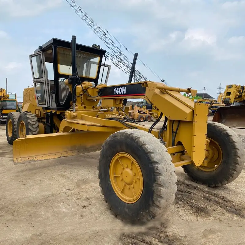 Высококачественный б/у автогрейдер CAT 140H 140G 140K для