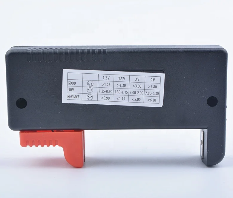 9V 1.5V And Button Cell AAA AA C D Digital Universal Battery Tester
