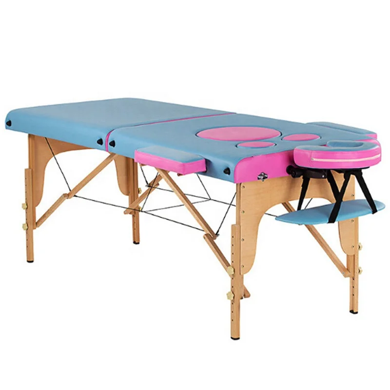 Cosmetic bed spa used massage table for pregnant women