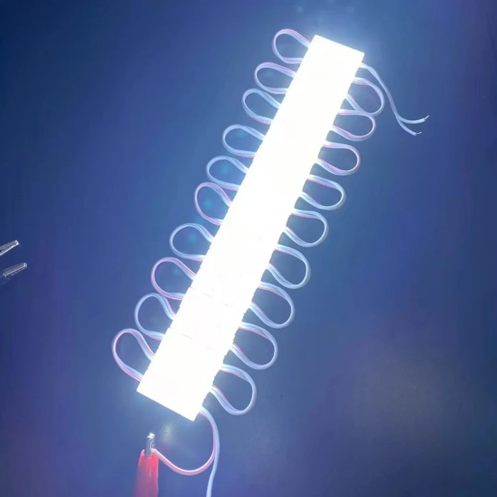 Mini Led Injection Module 12v 3leds 1.5w Channel Blister Letters Advertising Box Outdoor Smd 2835 Led Module