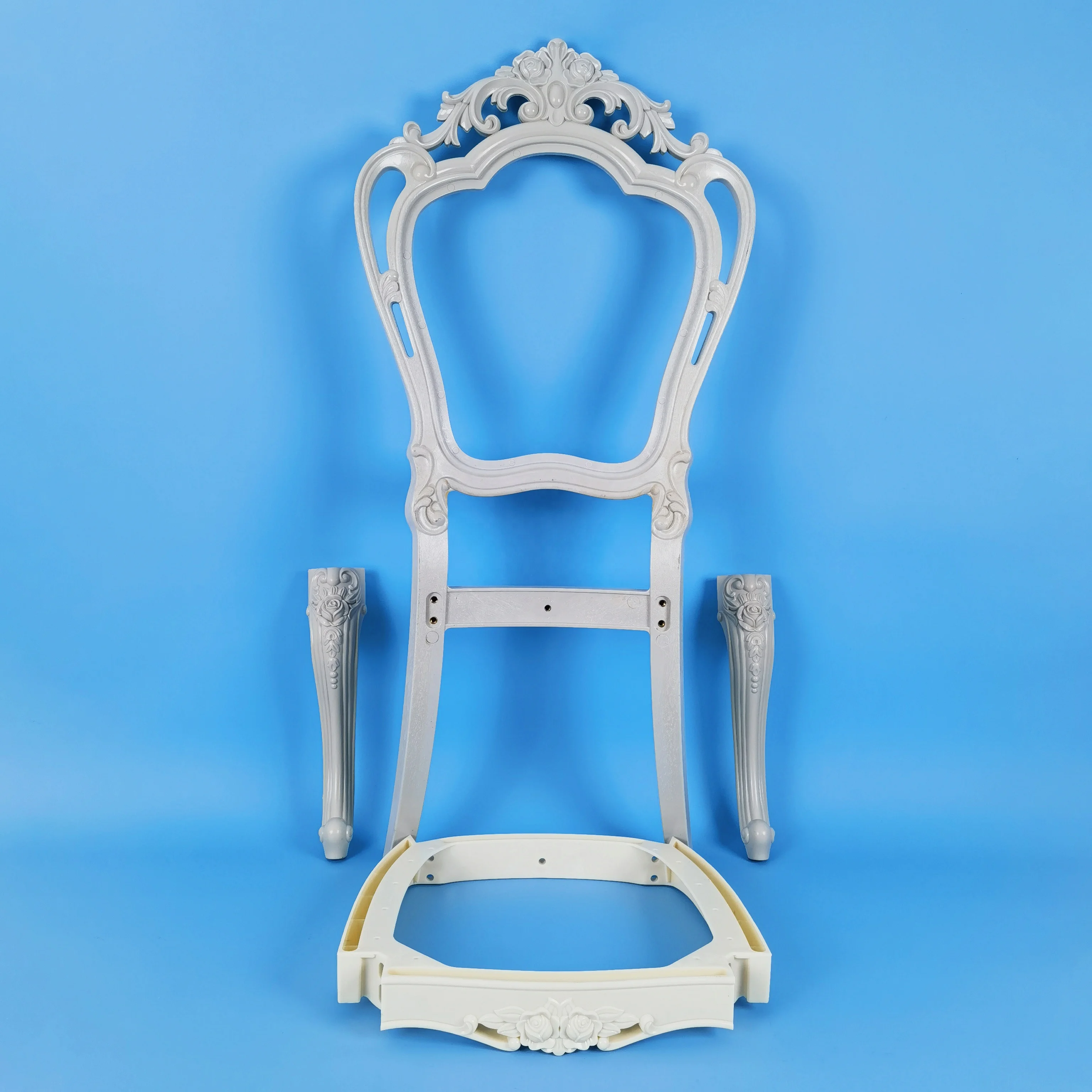 European Abs Plastic Dining Chairs Frame  base Parts Table Set Home Furniture Restaurant Dining Room Kitchen Accessories SY19028