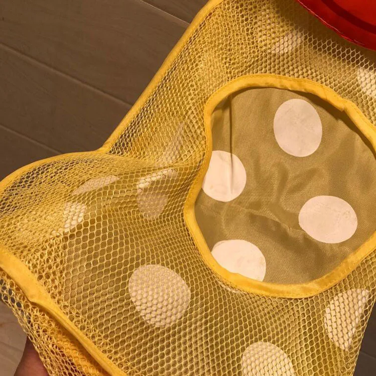 ZQ49 Kids Bath Toys Organizer Superior Quality Tub Toy Storage Mesh Shower Organizer Set With Anti-Slip Suction Cups Organizer