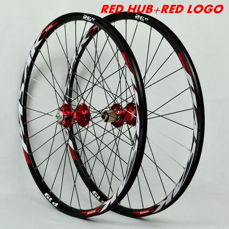 mountain bicycle wheels novatec041042 joytech front 2 rear 4 bearing japan hub super smooth wheel wheelset Rim26 27.5 29in