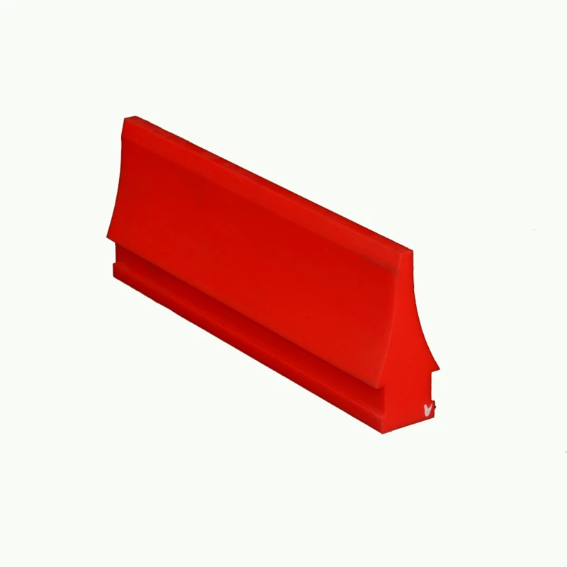 Polyurethane Belt Conveyor Cleaner PU Urethane Scraper Replacement Primary and Secondary For Mining