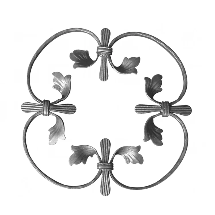 Производить виды декоративных кованого железа Фер декора компонентов балюстрады и перила панелей с низкой ценой