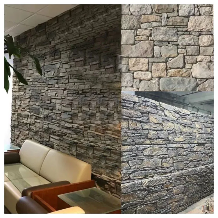 High Quality Manufacturers Sell Polyurethane Artificial Stone Wall Cladding Decorative Materials Pu Stone