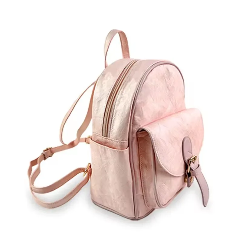 Custom logo 1070d vegan recycled natural biodegradable waterproof tyvek dupont paper eco friendly sustainable backpack for girl