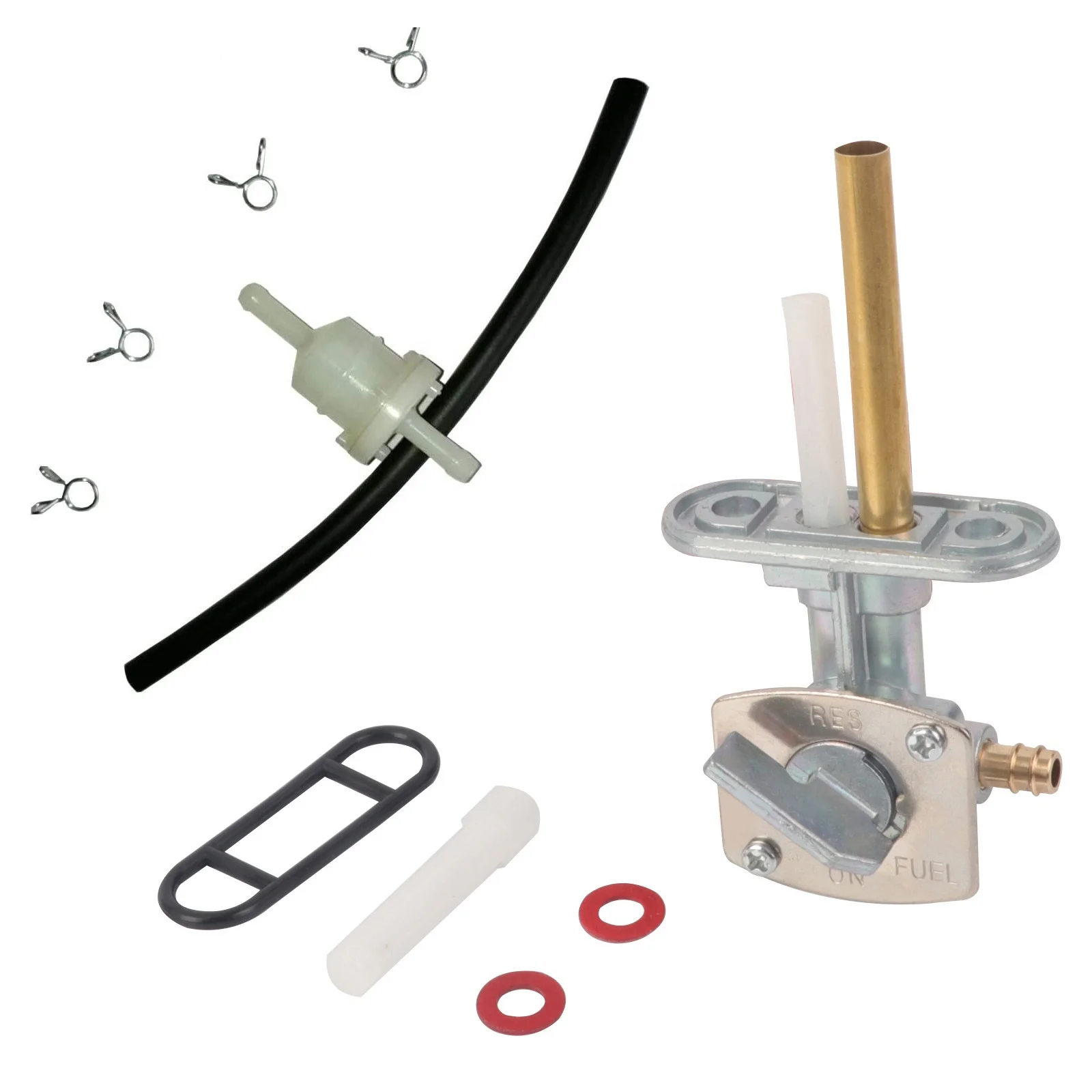 Motorcycle Fuel Tank Switch for YFM600/XV750/ttr250/Blaster 200/YFS200/Kawasaki/Suzuki Fuel Valve Switch