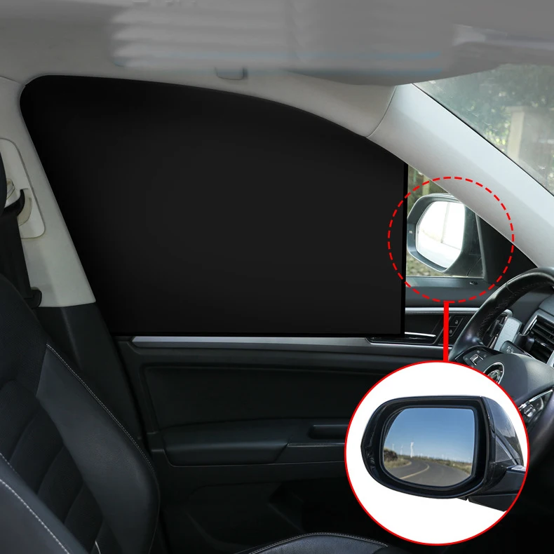 Car Window Shades Priavcy Curtains Side Window Sun Shades for Baby 100% Light Block Sun Shade for Car Window for Car Camping