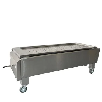High quality stainless steel 304 hospital use equipment dissecting lifting table with folding cover
