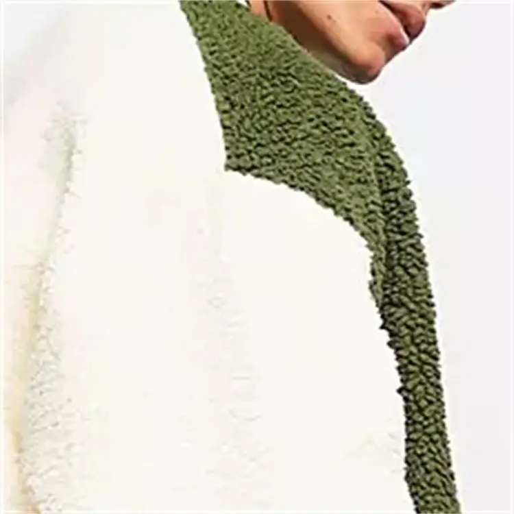 Manufacturers Custom Letterman Baseball Sherpa Fleece Bomber Jacket Flight Pilot Fur Jacket Men