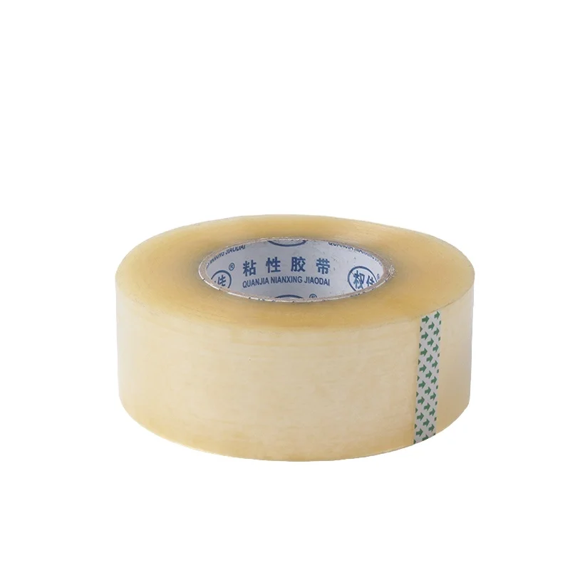 Custom Logo Bopp Tape Adhesive OPP Packaging Tape No.325 Natural Rubber Waterproof and Heavy Duty in Factory