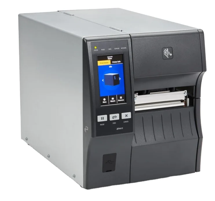 Genuine ZT410/ZT411 RFID 4 inch Industrial Label Printer (ZT400 Series) 203dpi/300dpi/600dpi
