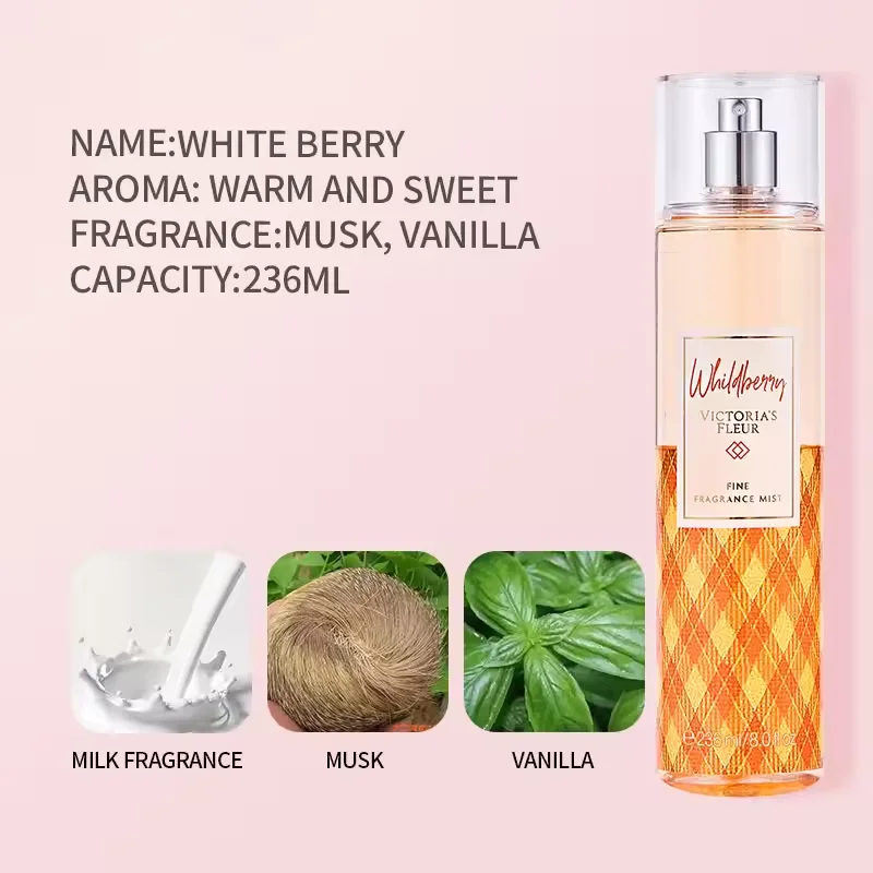 High Quality Original Fragrance Spray Long Lasting Fruity Floral Body Perfume For Women
