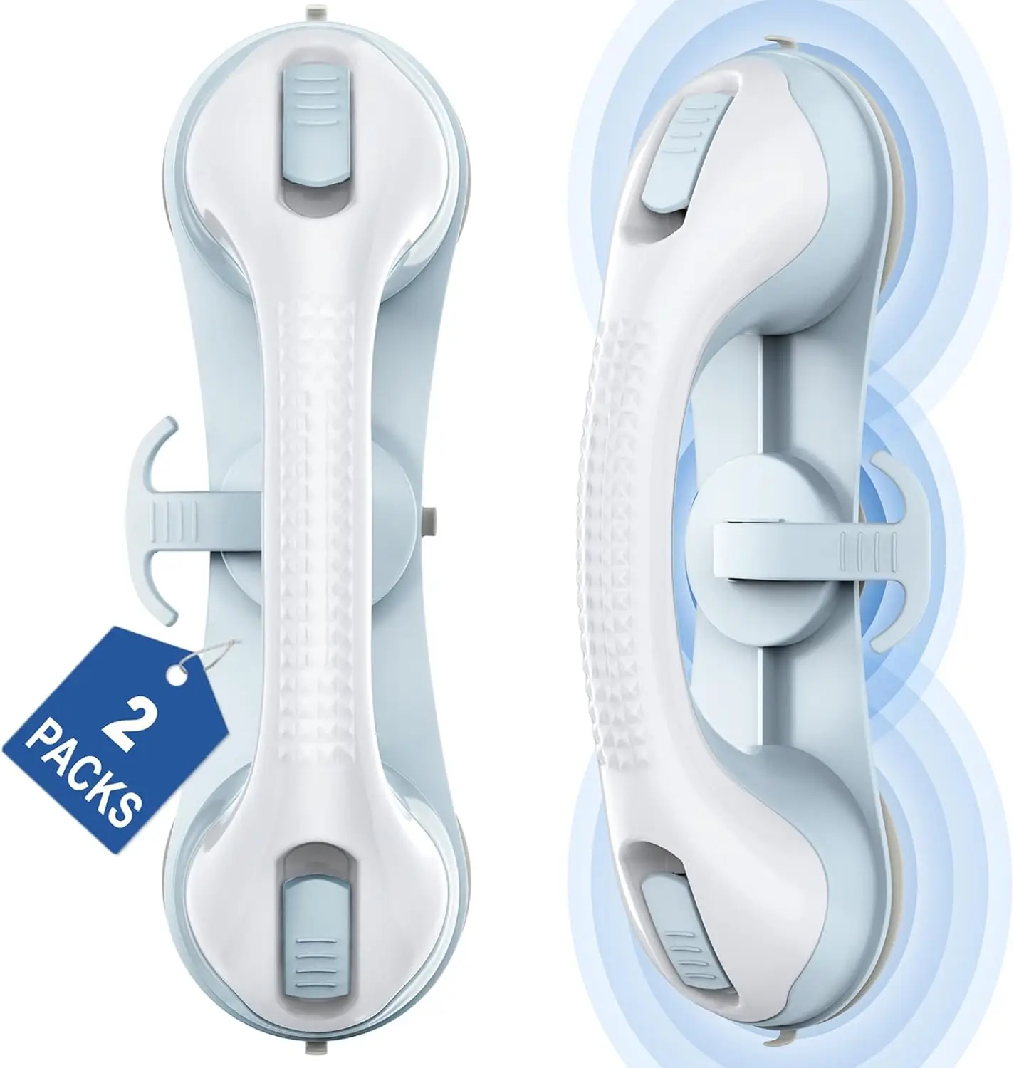 Bathroom Bath Bathtub Toilet 3 Suction Cup Grab Bars for Shower Elderly Suction