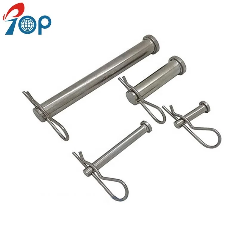 
TOP Imperial Flat Headed Fasteners Clevis Pins for Retaining Clips 
