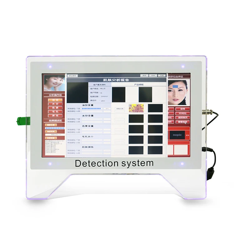 korean beauty equipment skin analyzer for clinic use /portable mini beauty machine