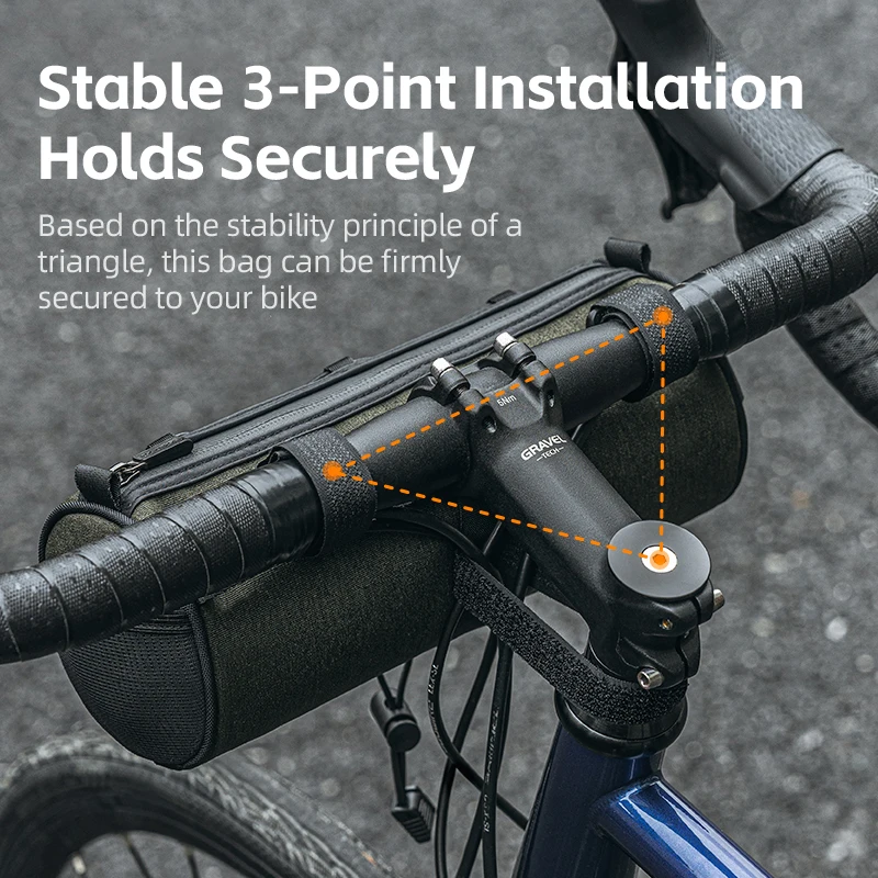 ROCKBROS Front Waterproof Bicycle top Tube Bag Large Capacity MTB Road basket storage bag outdoor bicycle handlebar bags