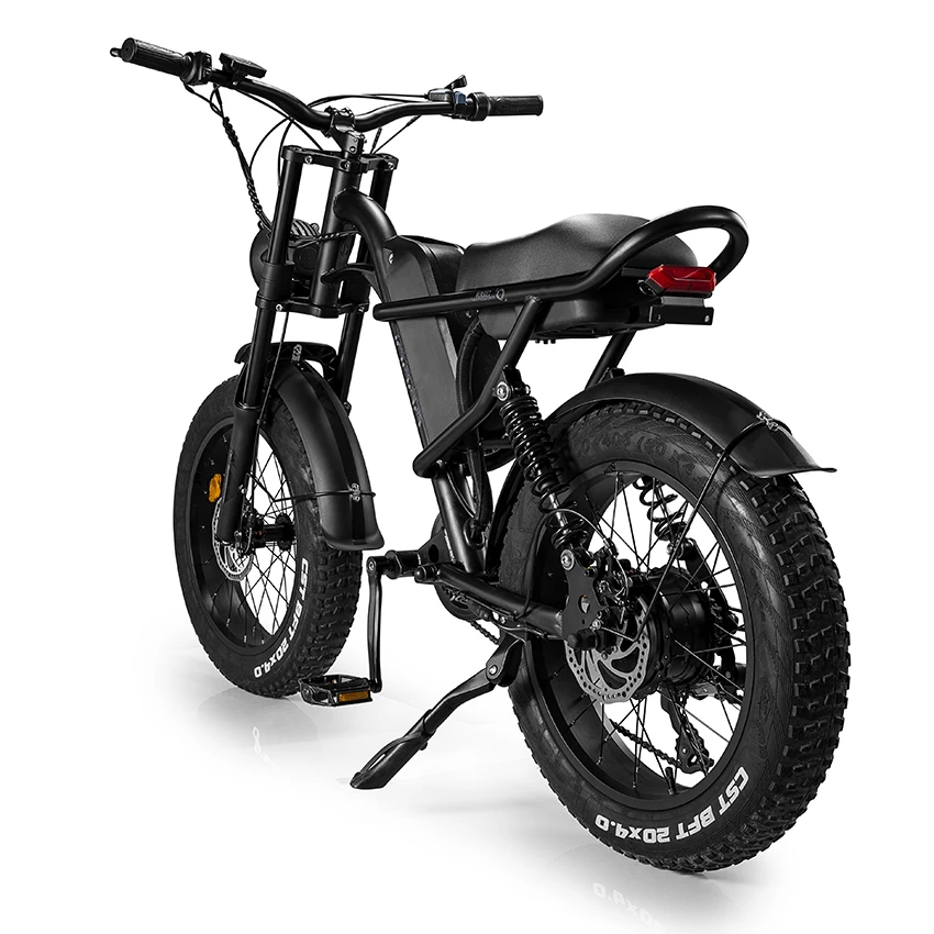 Off road vintage retro 500w 48v e-bicycle eu stock 20 inch fat tire electric bike europe warehouse ebike