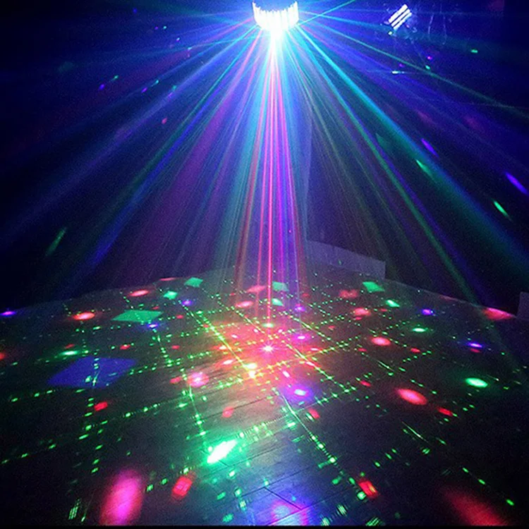 Hot Sale 9 Colors Rotating Stage Disco Professional Lighting Laser Beam 9W Entertainment Scene Light