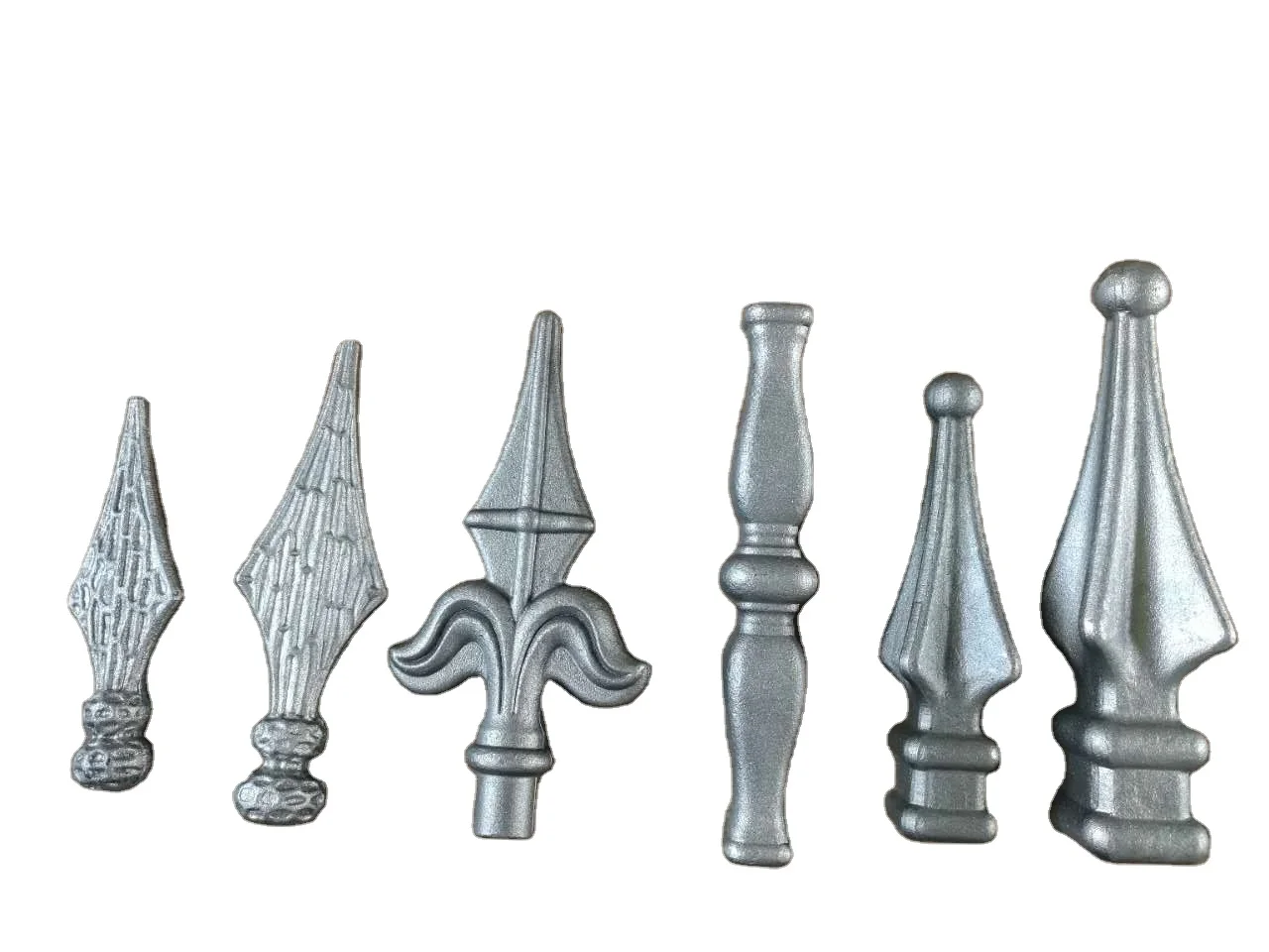 Wrought iron gate and fence top ornaments spear points with good quality