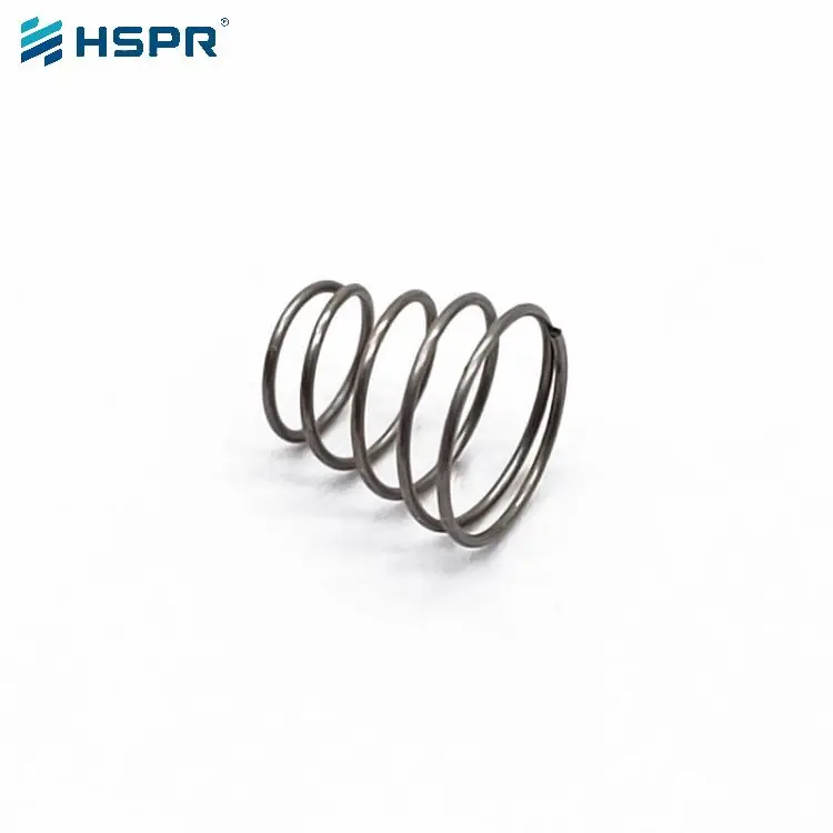 Oem Wholesales Conical Compression Spring Flashlight Tower Shape Stainless Steel 304 Contact Spiral Conical Tower Spring