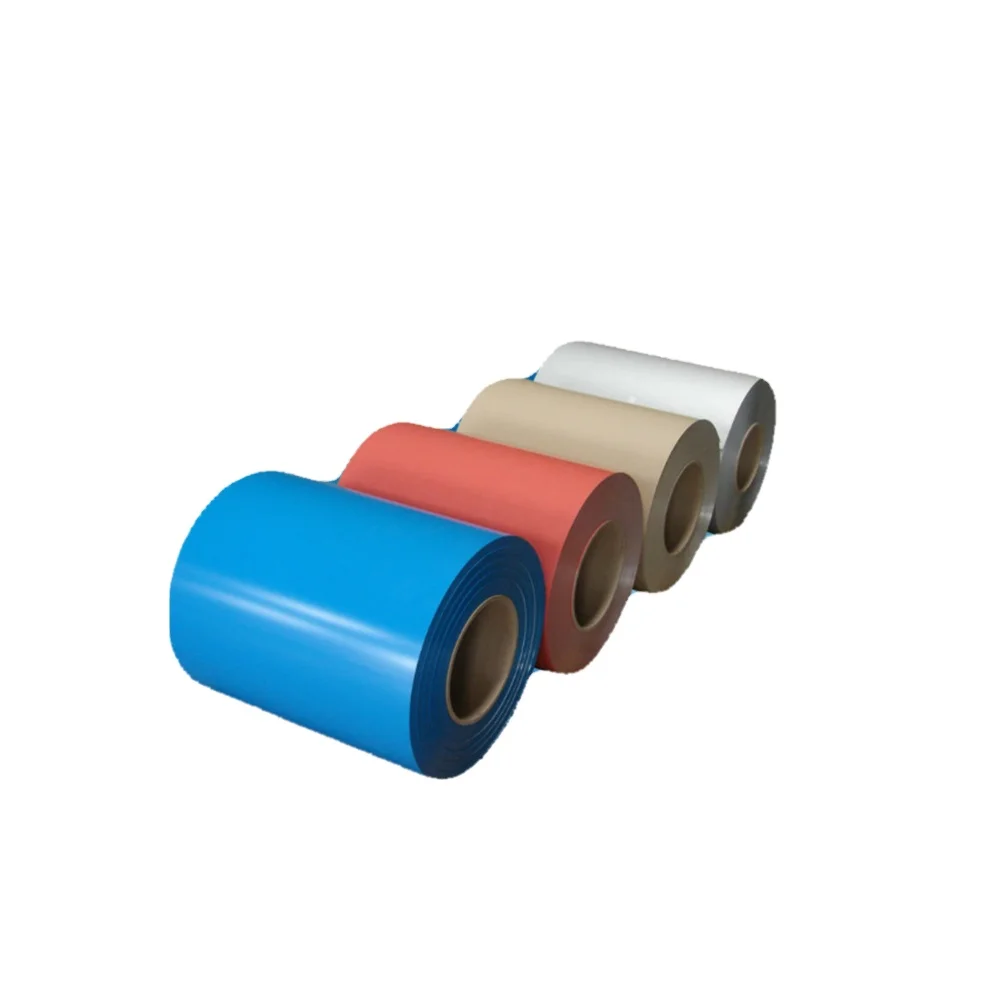 Red/blue/gold coating 8011 aluminum foil roll for food box containers using raw material