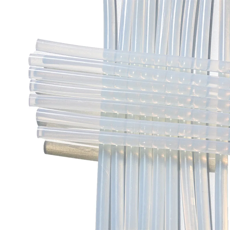 Super sticky hot melt adhesive rod 11MM 7mm super grade semi-transparent strip