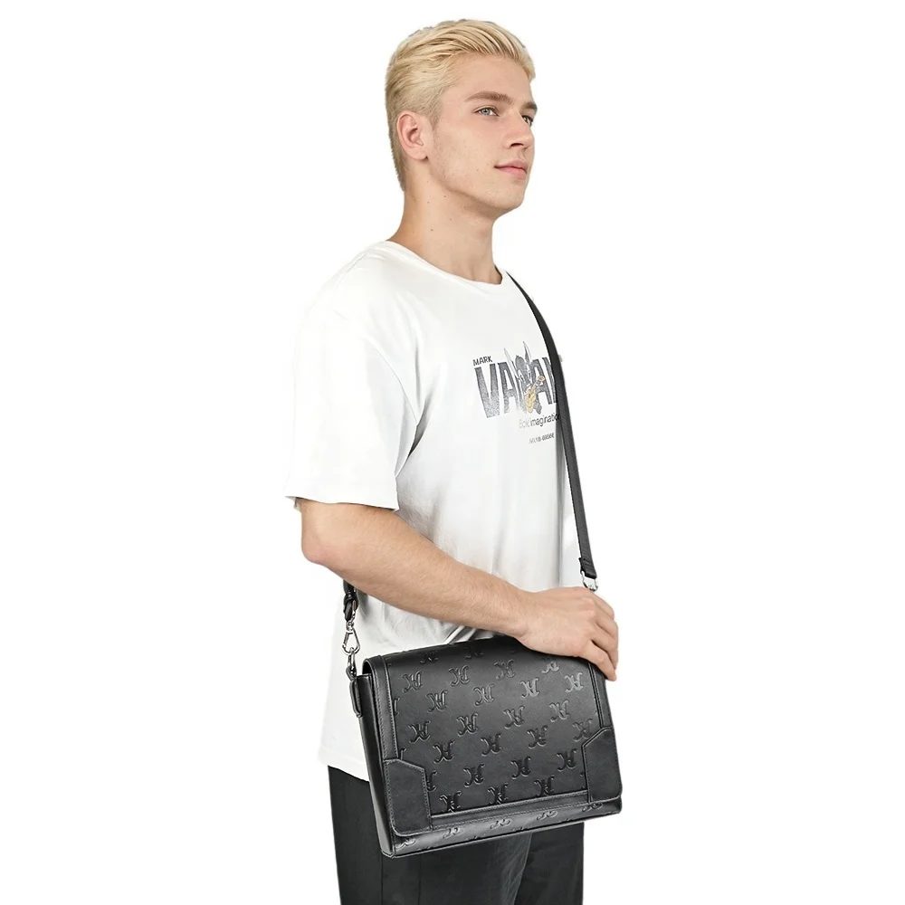 High End Quality Leather Messenger Bag Fashion Design Shoulder Bag for Men