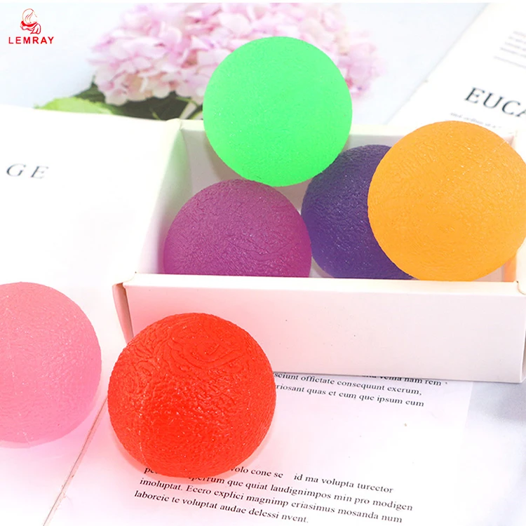 Фитнес расслабляющие игрушки Массажный мяч упражнение рукоятка мяч для детей