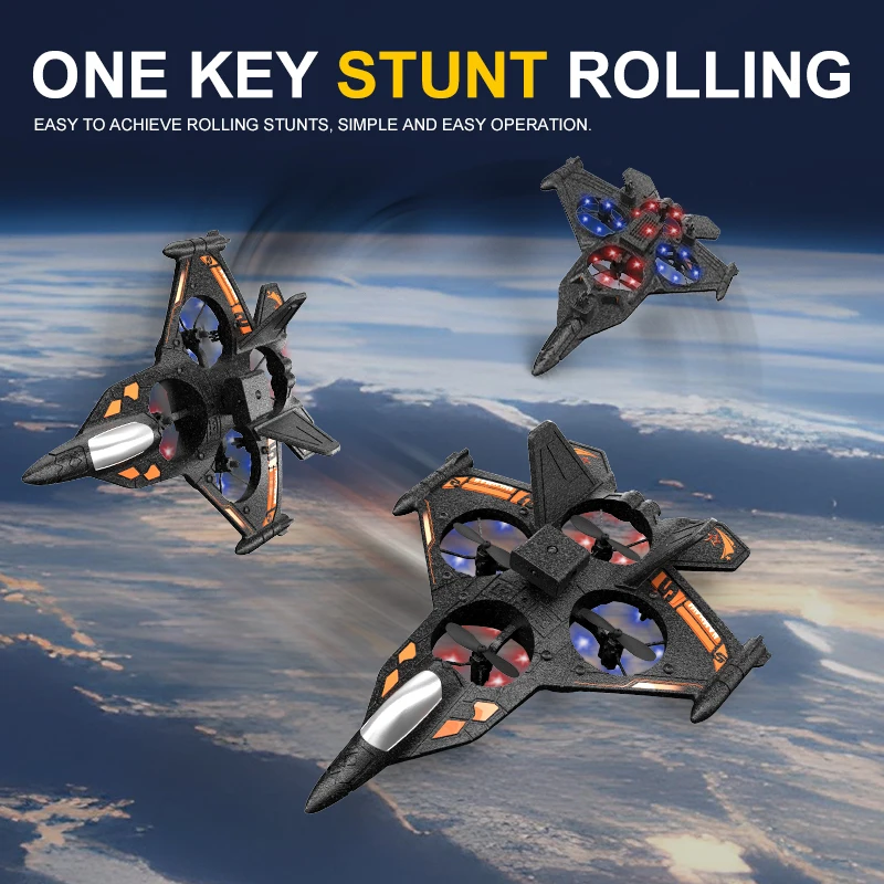 NEW 2.4G RC Plane Toy Drone EPP Foam Ucak Flying Gyro Stabilize Anti-Fall Avion With Obstacle Avoidance Juguete Rc Plane Toys
