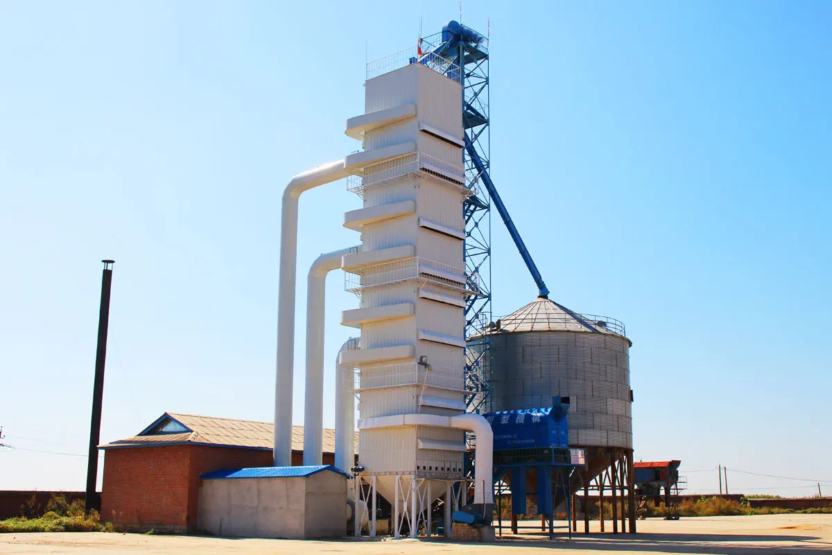 Easy Operation Vertical Type Maize Druer Machine Parboiling Drying Machine Seed Dryer Equipment