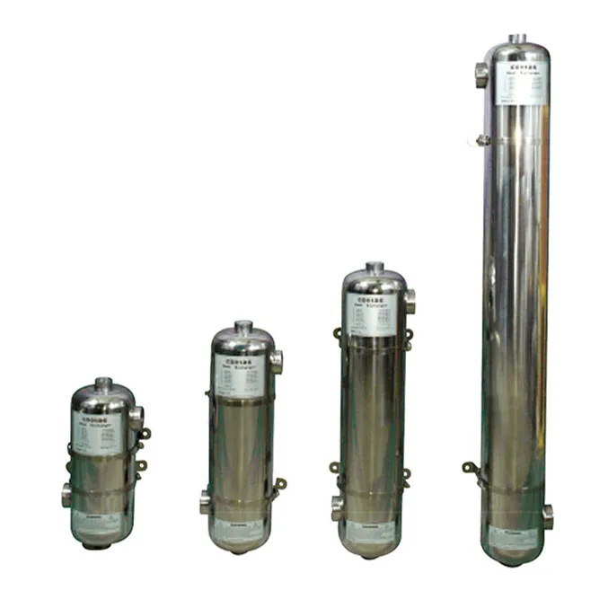 HUAXI direct selling swimming pool equipment 24kw stainless steel tubular pool heat exchanger for swimming pool