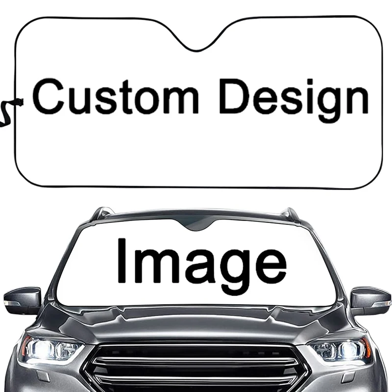 (CHAKME)Custom Pe Bubble Foldable Car Sun Shades Front Custom Printing Car Sunshade