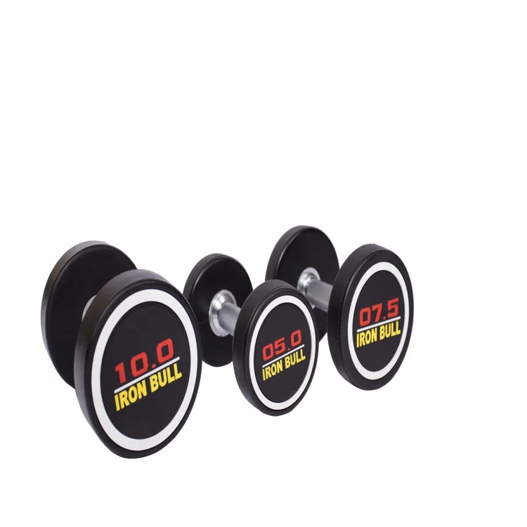 CPU Dumbbell Customer Logo available Laser Engraved Color Logo  KG and LB Weight Size Available