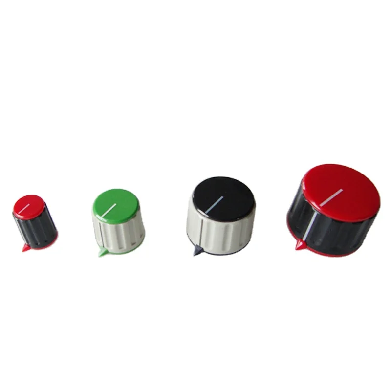 3.2mm 6mm 6.4mm audio potentiometer knobs electronic accessory plastic knob