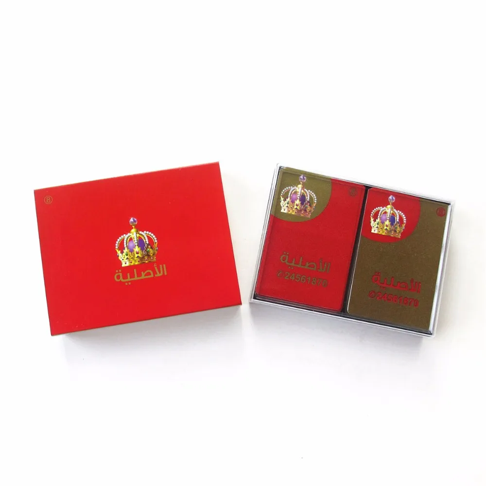 100% Plastic Pvc Playing Cards Poker Game