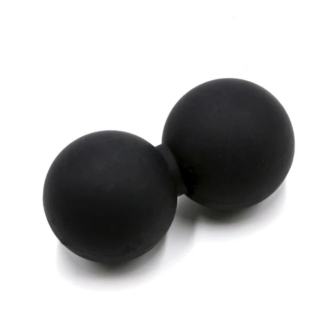 Myofascial силиконовый массажер для мышц арахис двойной Массажный мяч Лакросса