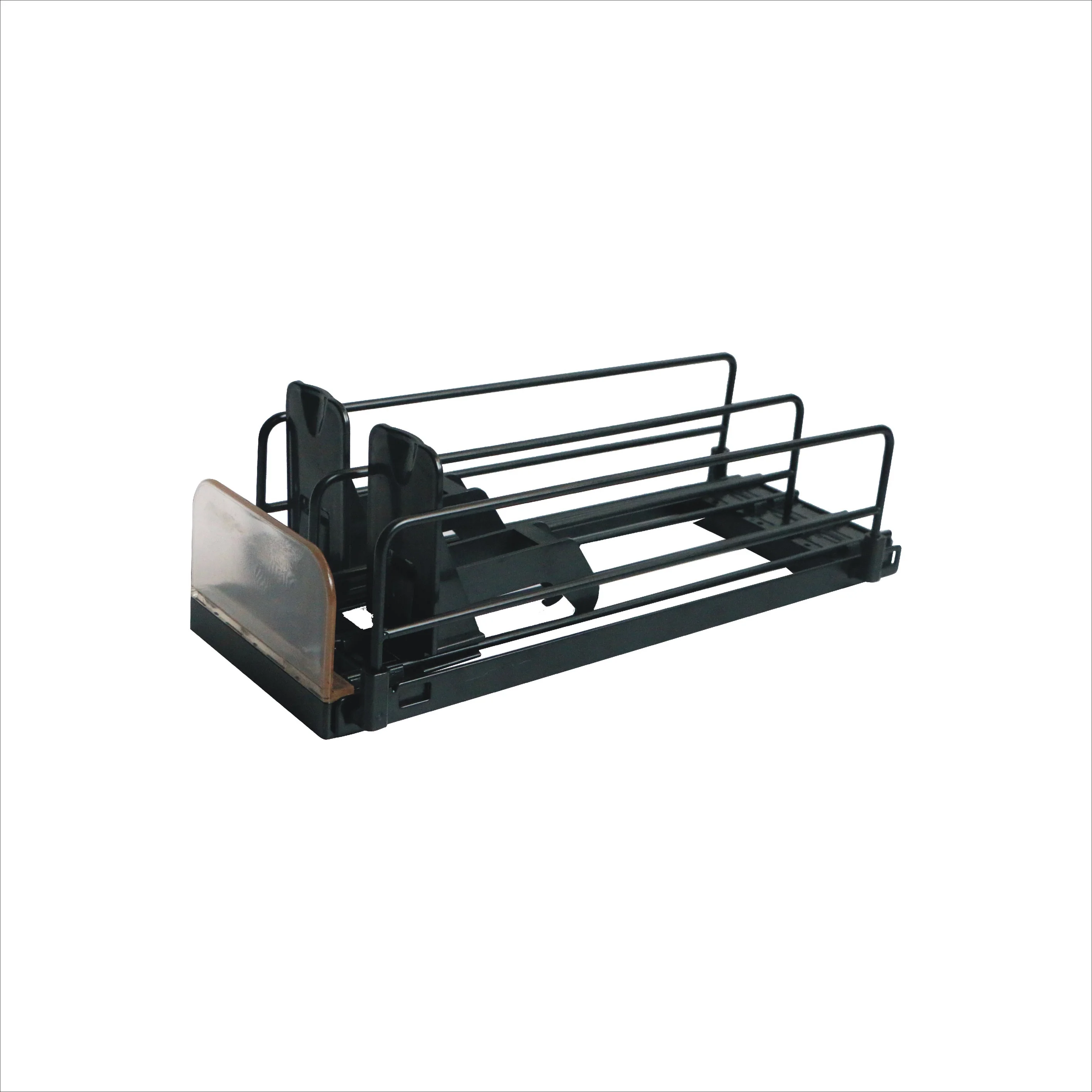 Supermarket Automatic Adjustable Magnetic merchandising on-shelf Pusher Trays