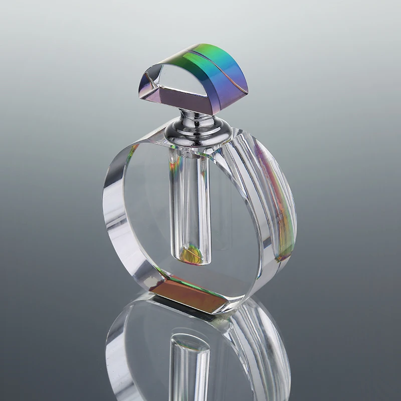 CJ-Wholesale Europe Custom Design Attar Crystal Glass Essential Oil Bottles Empty Perfume Bottles For Souvenir Gifts