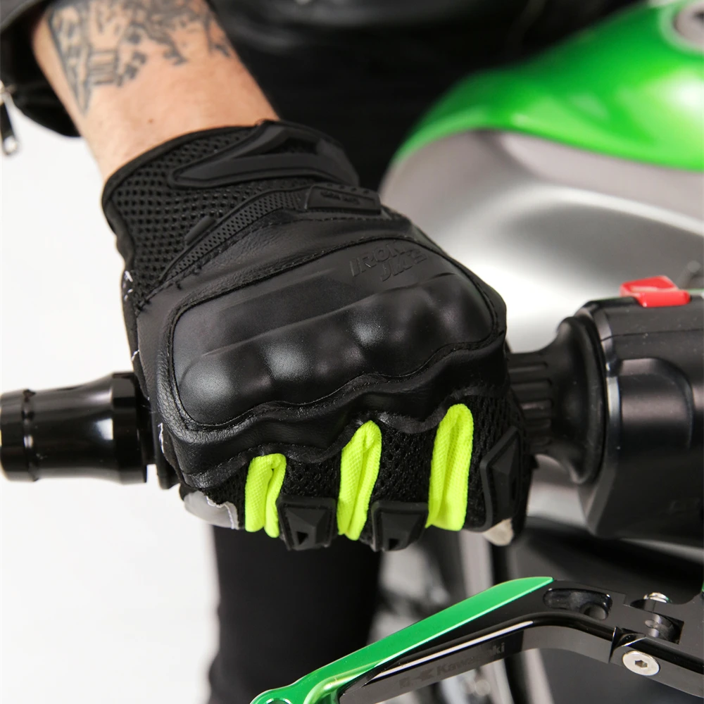 Прямая поставка, дышащие мотоциклетные перчатки для езды на мотоцикле, мужские перчатки для езды на мотоцикле с сенсорным экраном, гоночные перчатки